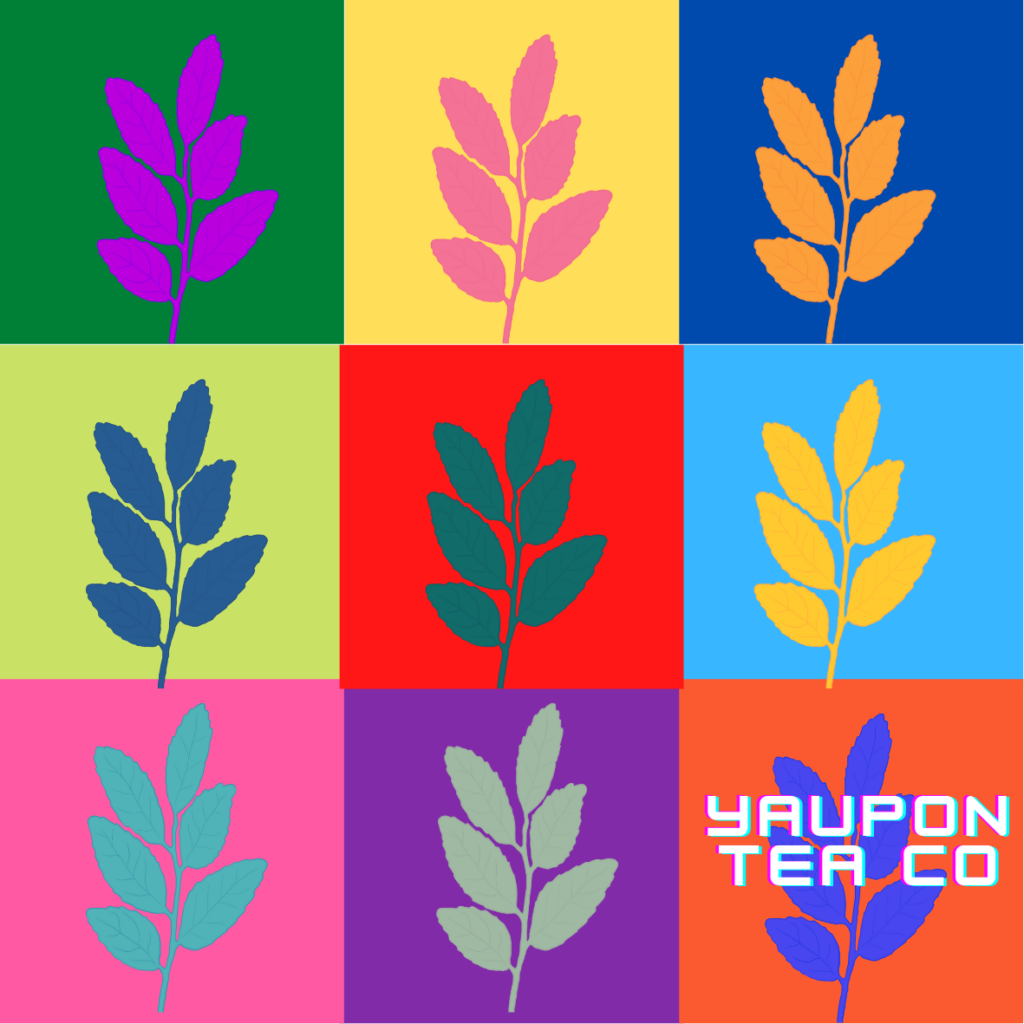 Retro Yaupon Sticker